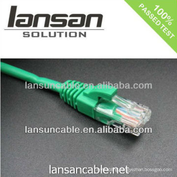 cat 6 utp cable patch cord from Lansan cable factory manufacturing cable over 23 years